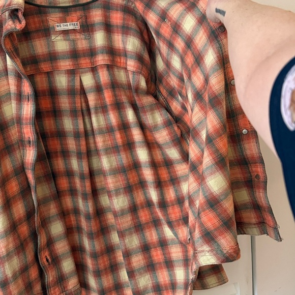 Free People Ashley Flannel - M - Picture 4 of 6